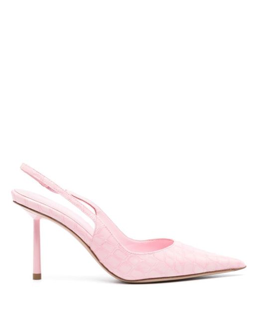 Zapatos Bella con tacón de 80mm Le Silla de color Pink
