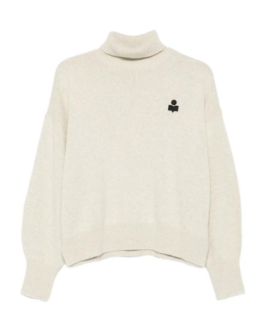 Isabel Marant White Nasha Pullover