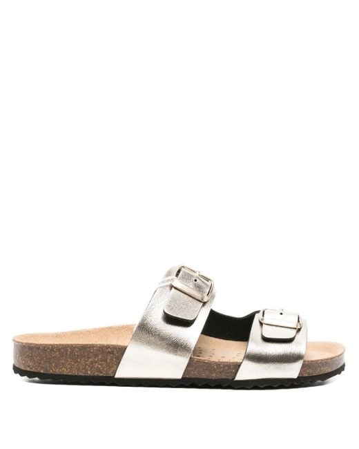 Sandali Brionia Con Fibbia di Geox in White