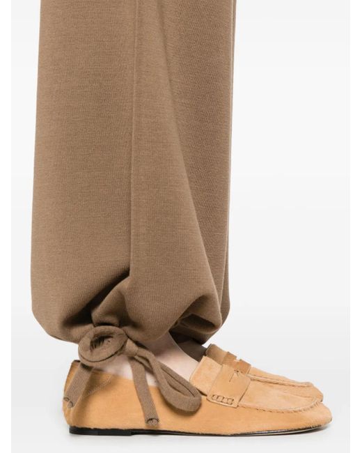Pantalones de lana virgen Max Mara de color Brown