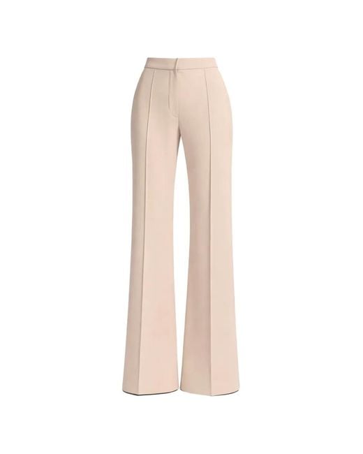 Elie Saab White Cady Trousers