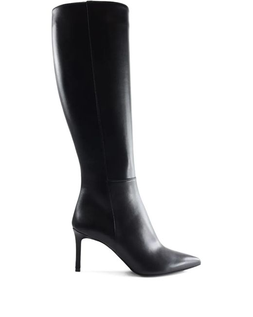 Notabene Black 75Mm Ran Zipped Boots