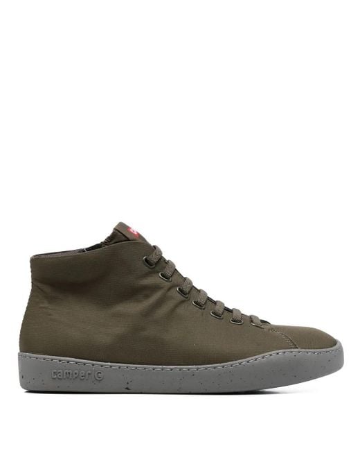 Camper Brown Peu Touring High-Top Sneakers for men