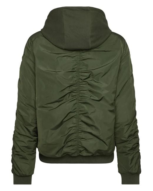 Philipp Plein Green Padded Jacket for men