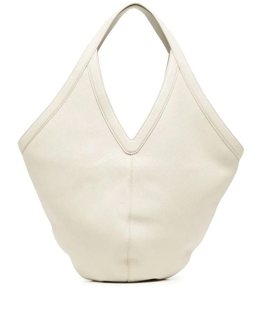 Mansur Gavriel Natural Soft M Hobo Tote Bag