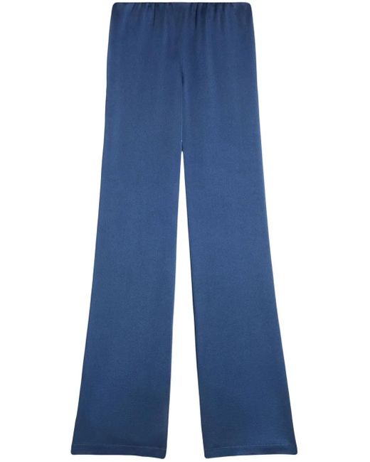 AMI Blue High-Waist-Hose