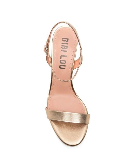 Bibi Lou White Open-Toe Sandals