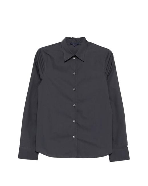 Soeur Blue Lavinia Long-Sleeve Shirt