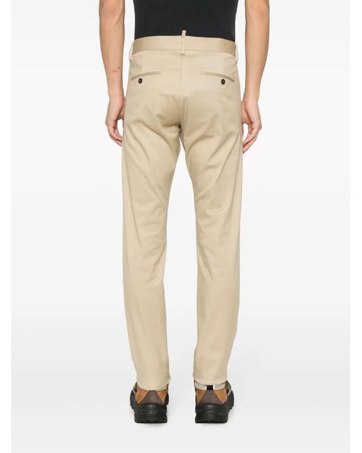 DSquared² Natural Cool Guy Slim-Fit Trousers for men
