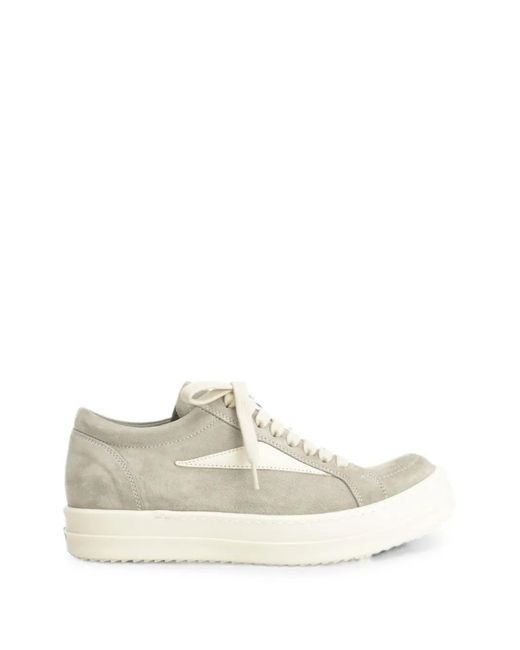 Rick Owens White Vintage Sneakers