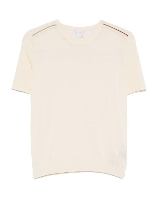 Paul Smith ニット Tシャツ White