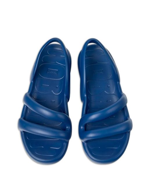 Camper Blue Kobarah Strap Flat Sandals for men