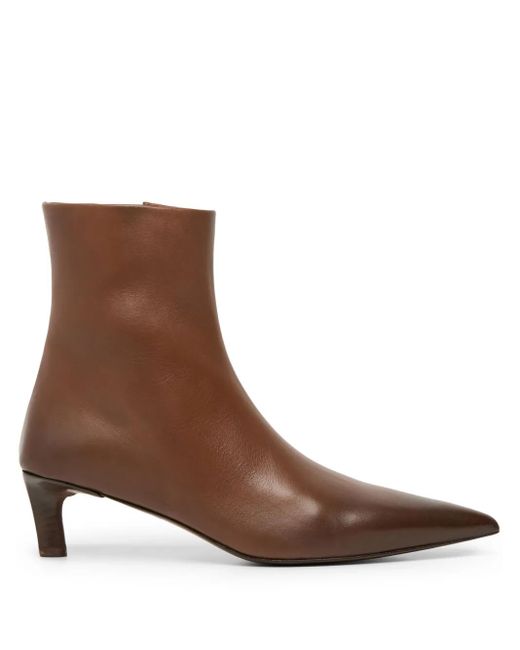 Botas con puntera en punta Marsèll de color Brown