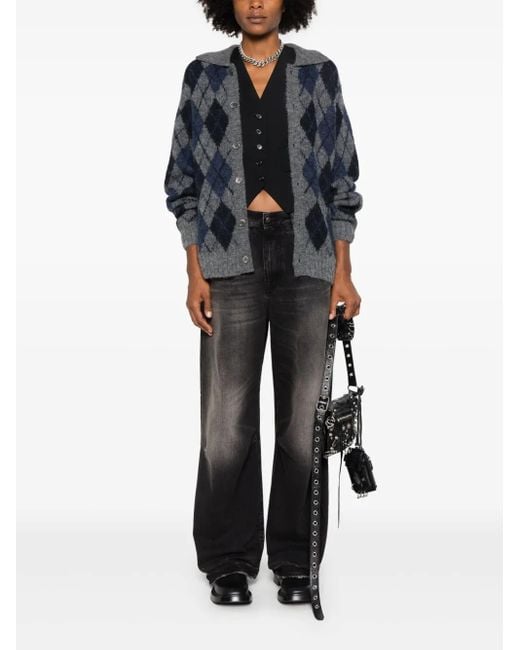 R13 Gray Wayne Jeans