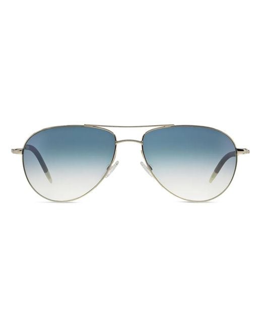 Oliver Peoples Blue Benedict Sunglasses for men