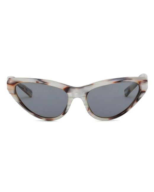 Marni Gray Cat-Eye Sunglasses
