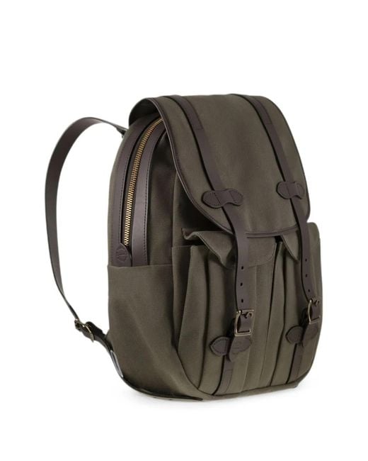 Filson Gray Large Rugged Twill Backpack for men