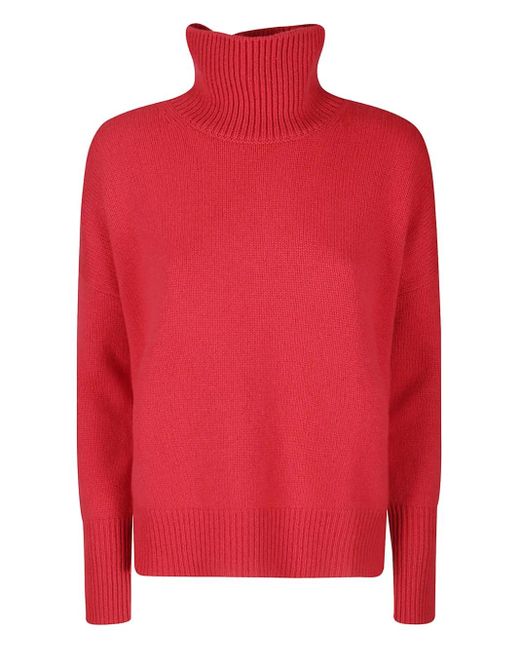 Jersey Heidi con cuello alto Lisa Yang de color Red