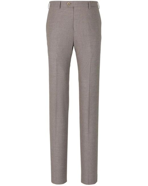 Marco Pescarolo Gray Tailored Trousers for men
