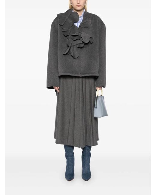 JNBY Gray 3D-Pattern Jacket