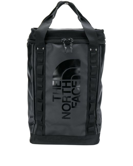 The North Face Black Explore Fusebox Backpack for men