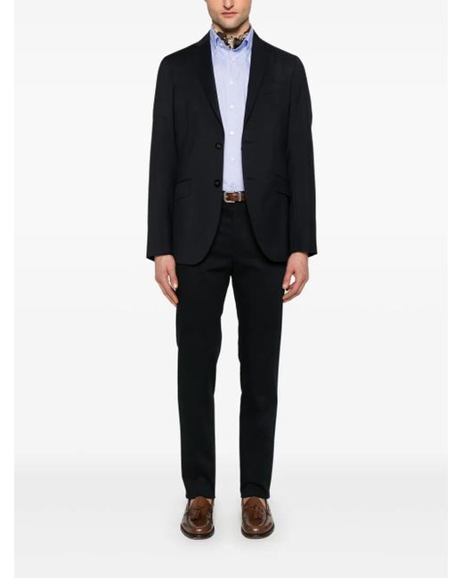 Etro White Logo-Embroidered Button-Down Shirt for men