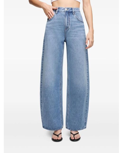Hey Joanie Slope Curve Jeans in het Blue