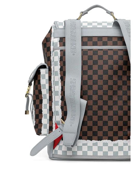 Sprayground Gray Monte Carlo Backpack