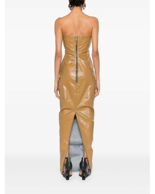 Rick Owens Metallic Prong Gown