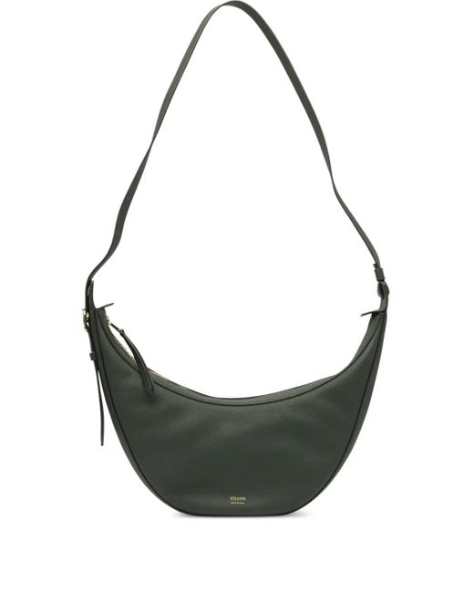 Khaite Augustina レザーショルダーバッグ S Gray