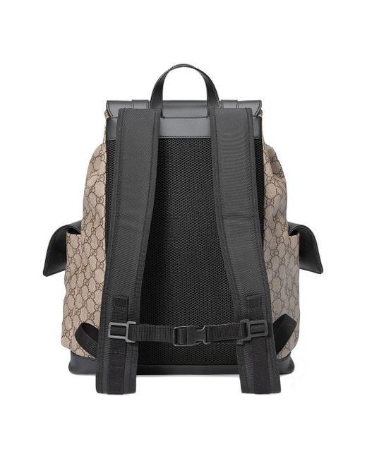 Gucci Soft GG Supreme Backpack in Brown for Men - Lyst