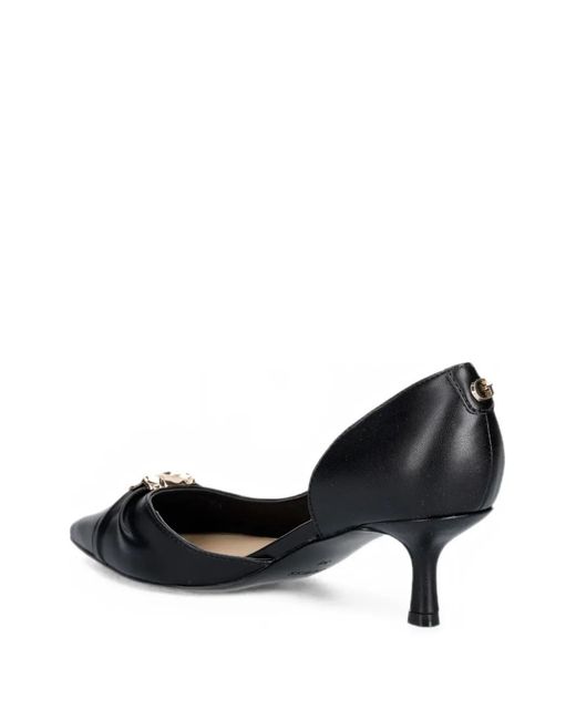 Guess Black Pointed-Toe D'Orsay Pumps