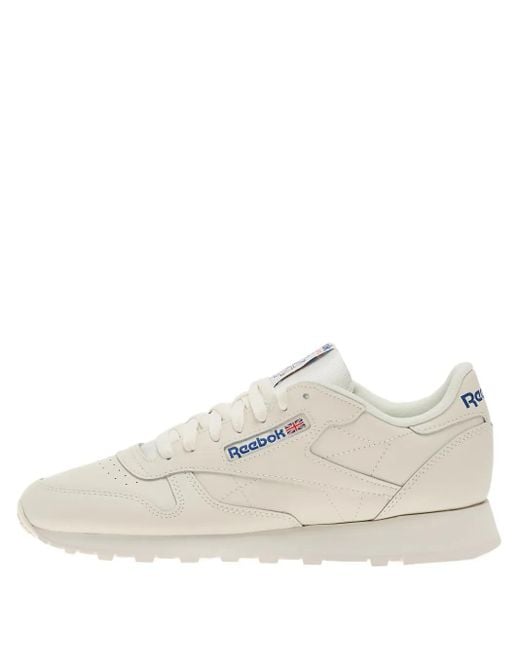 Reebok White Leather Sneakers