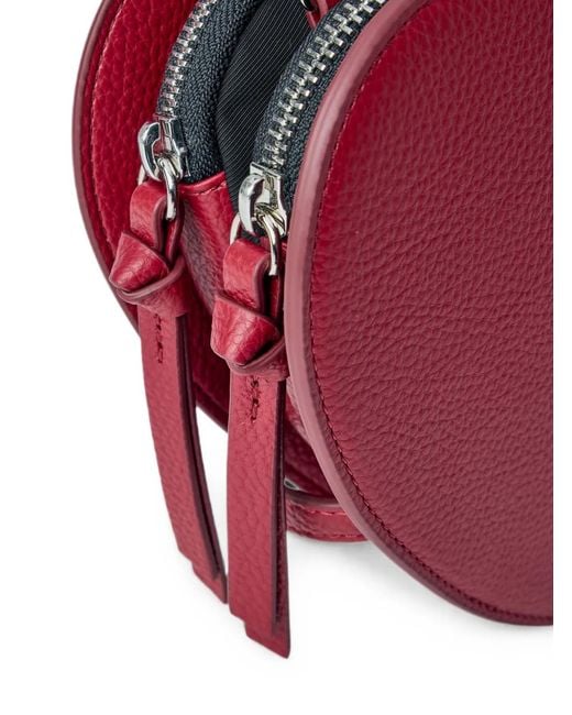 Vivienne Westwood Red Heart-Shaped Cross Body Bag