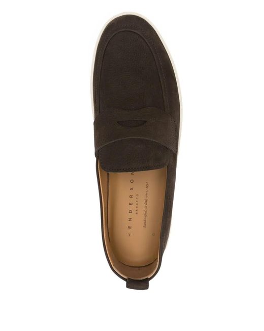 Henderson Loafer Aus Wildleder in Brown für Herren