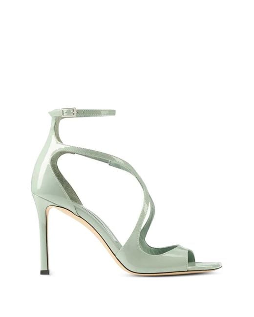 Jimmy Choo Metallic Azia Sandals