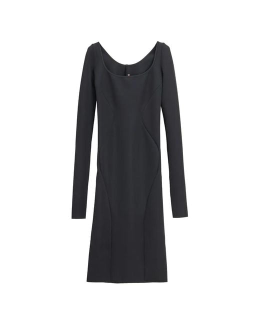 Rick Owens Women's Blue Long-Sleeves Midi Dress - www.ohana-automobiles.fr Rick Owens Women's Blue Long-Sleeves Midi Dress - www.ohana-automobiles.fr