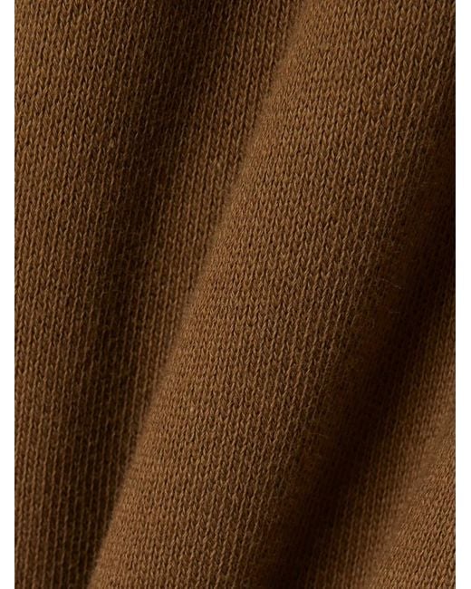 Lacoste Brown Logo-Patch Track Pants