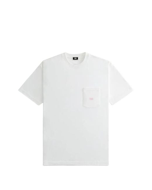 Kith White Treats Sakura Pocket T-Shirt for men