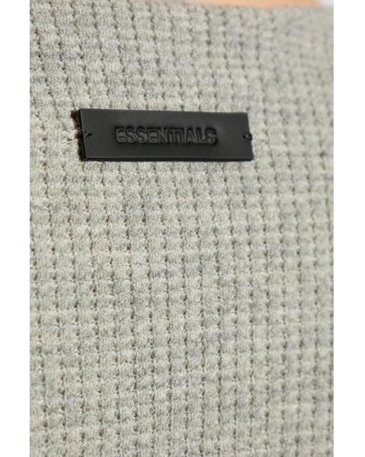 Fear Of God Trui Met Wafelpatroon in het Gray voor heren