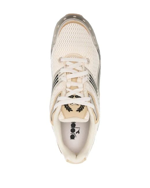 Diadora White Mythos Propulsion 80 Lace-Up Sneakers for men