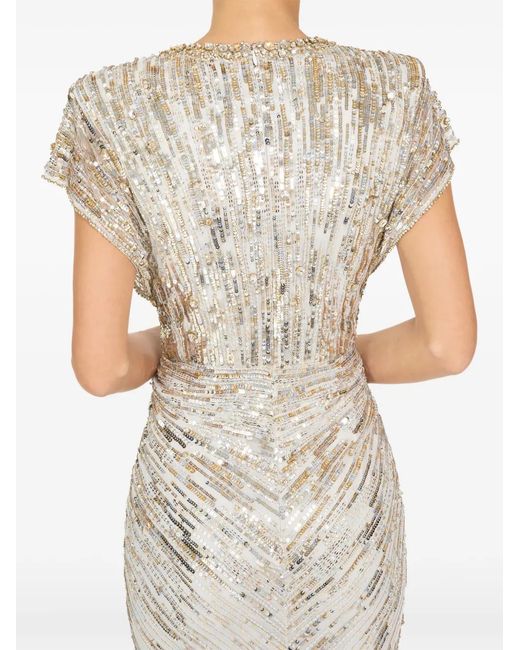 Jenny Packham White Lacie Maxi Dress