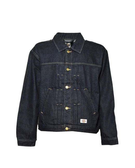 Dickies Blue Trucker Denim Jacket for men