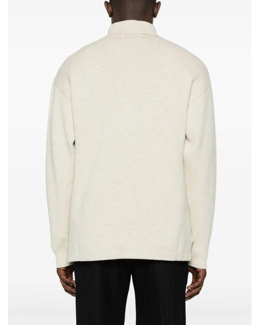 Pull William À Logo En Jacquard Isabel Marant pour homme en coloris White