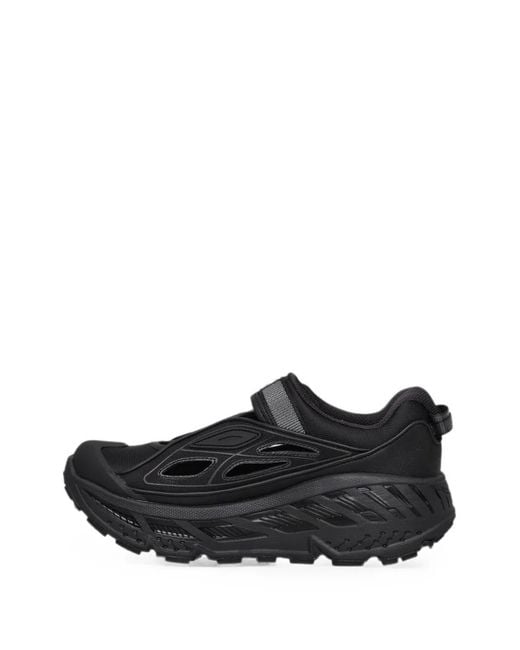 Hoka One One Black Stinson Breeze Sneakers