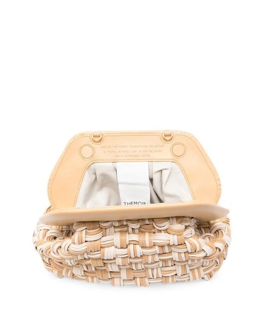 THEMOIRÈ Natural Medium Bios Clutch Bag