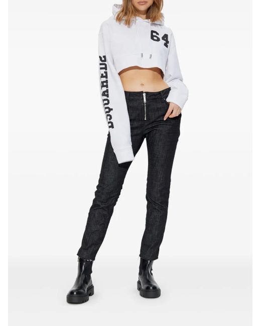 DSquared² Blue Cotton Jeans