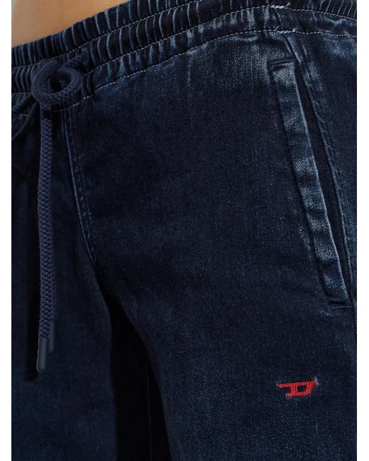 DIESEL Blue Relaxed Low Waist 2078 D-Ainty Joggjeans