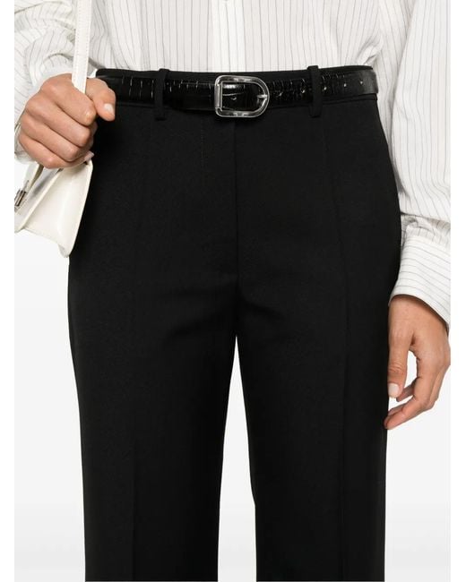 The Row Black Albereta Trousers