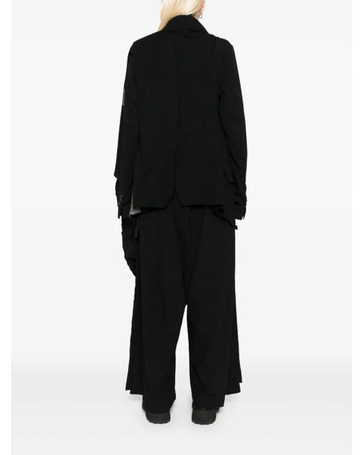 Rundholz Black Draped Blazer